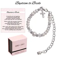 Baptism to Bride™ Baby Cross Bracelet