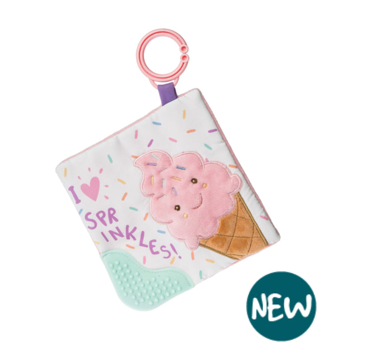 Sweet soothie Ice cream crinkle teether